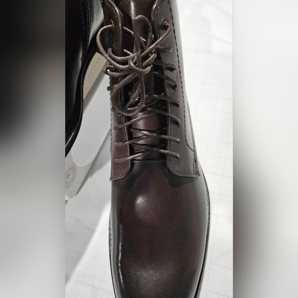 Men's Brown Leather Steve MaddenBoots - Picture 9 of 10